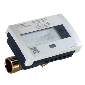 Эскиз Теплосчетчик ультразвуковой Danfoss SonoSafe10 Ду20 Ру16 резьбовой, квартирный, пропускная способность 2,5 м3/час, установка подающая, интерфейс M-Bus (014U0163P)