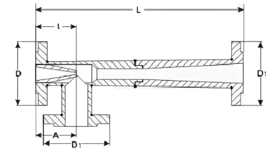 Элеватор водоструйный нерегулируемый БЛМЗ 40С10бкм