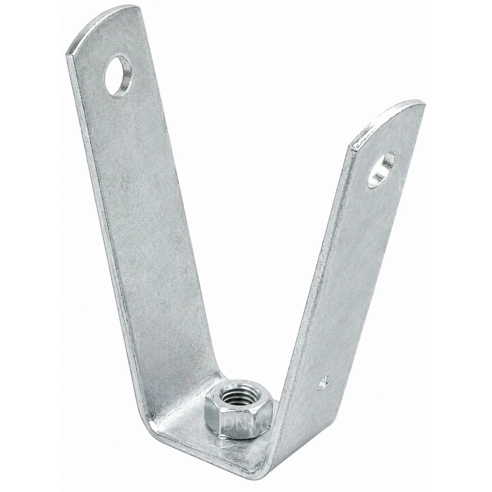 Крепеж V-образный для профнастила КМП M8x100мм, материал - углеродистая сталь, покрытие - цинк