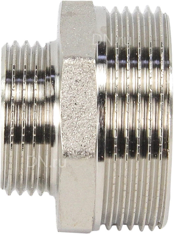 Ниппель переходной STI Ду50х25 (2″ x 1″) никелированный