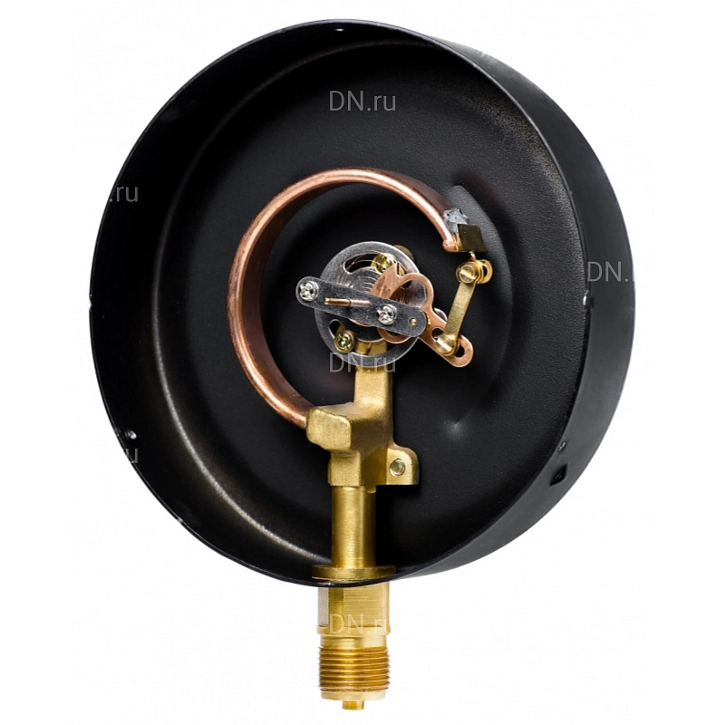 Манометр ФИЗТЕХ МП4-Уф 0-100 кПа IP40, общетехнический 160 мм, резьба М20х1.5, класс точности - 1.5, радиальный штуцер