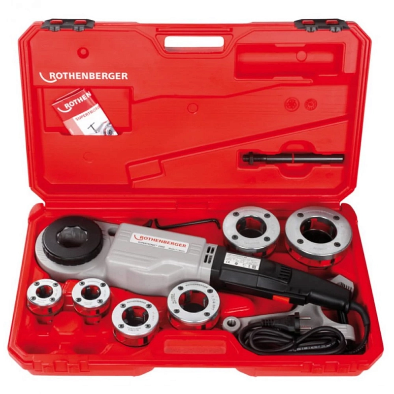 Клупп электрический Rothenberger Supertronic 2000 1/2″-2″ Ду15-50 для стальных труб