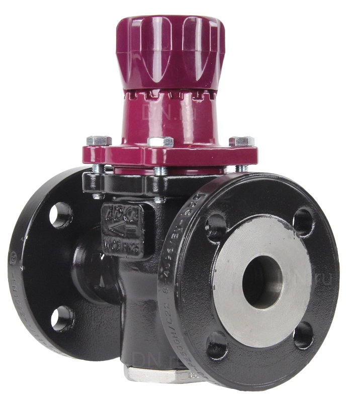Клапан редукционный ADCA PRV25/2S Ду20 Ру25 Kvs=2,6 сильфонный стальной фланцевый 3,5-8,6 бар