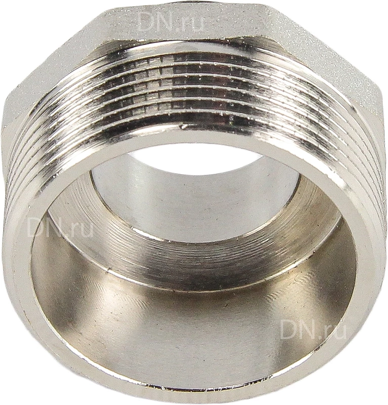 Ниппель переходной STI Ду50х25 (2″ x 1″) никелированный