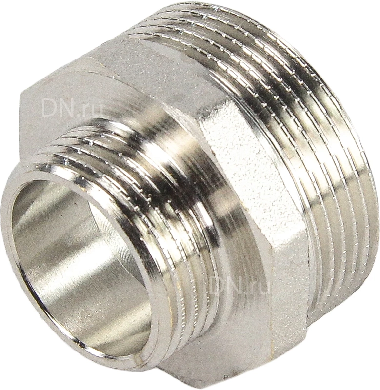 Ниппель переходной STI Ду50х25 (2″ x 1″) никелированный